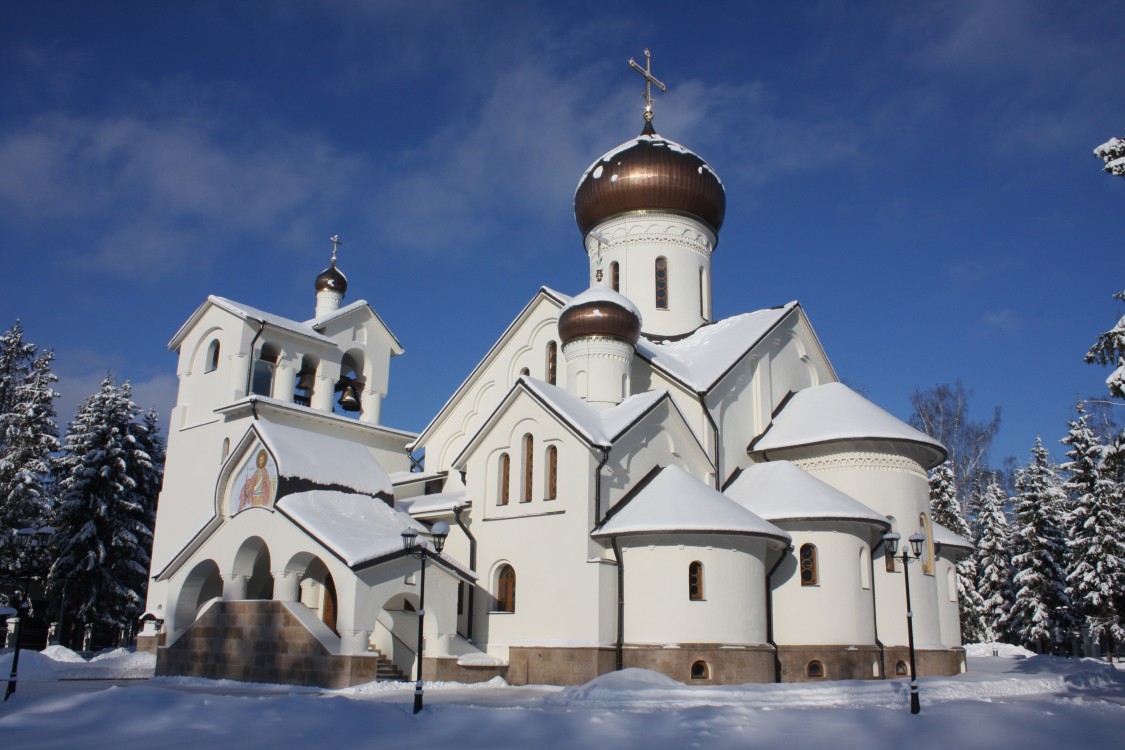 Троицк. Церковь Троицы Живоначальной (каменная) в Троицке. фасады