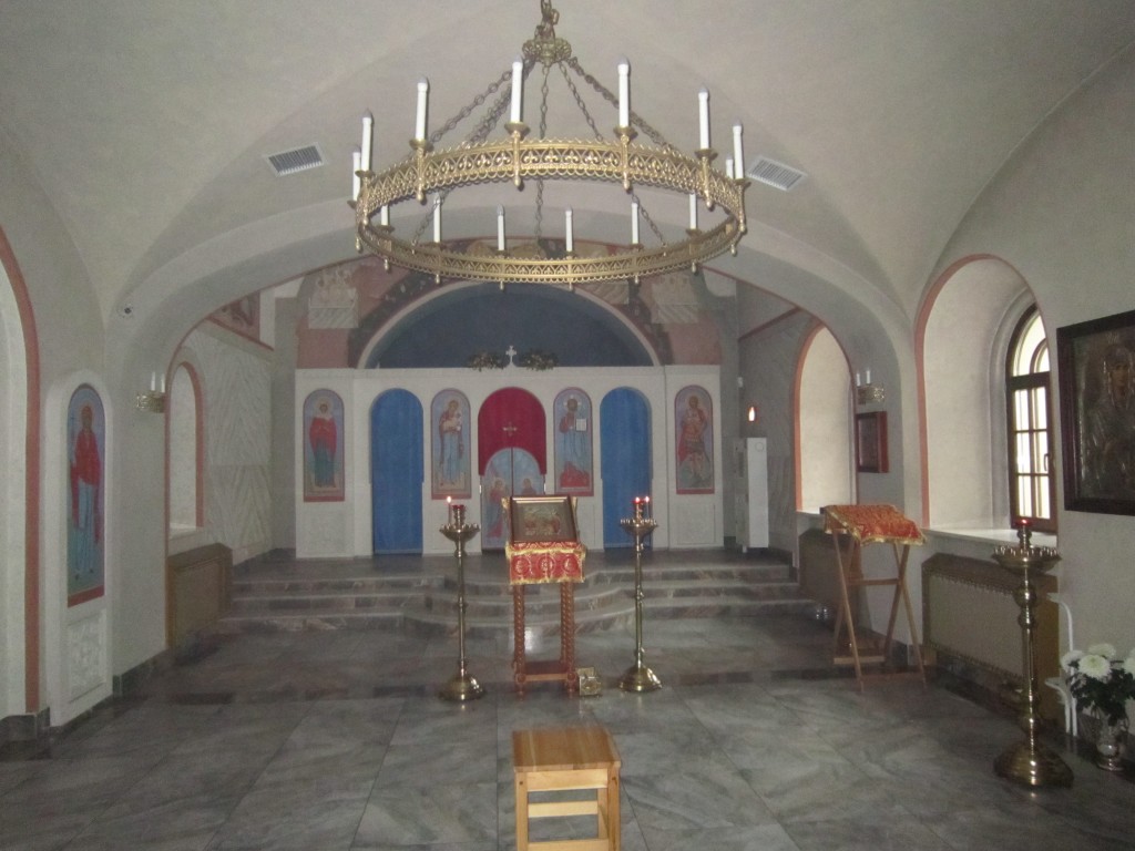 Церковь Троицы Живоначальной (каменная) в Троицке, Троицк (Троицкий административный округ (ТАО), г. Москва). интерьер и убранство, Придел Никиты Готфского