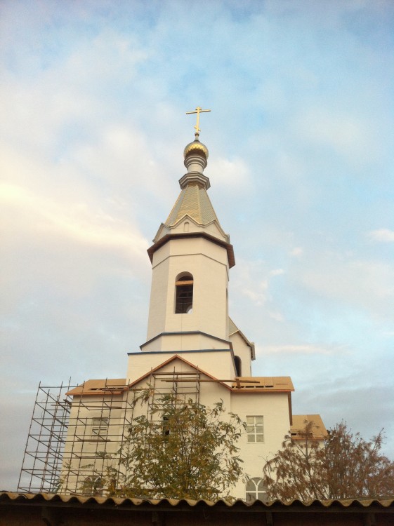 Цветное. Церковь Рождества Пресвятой Богородицы. фасады, западный фасад