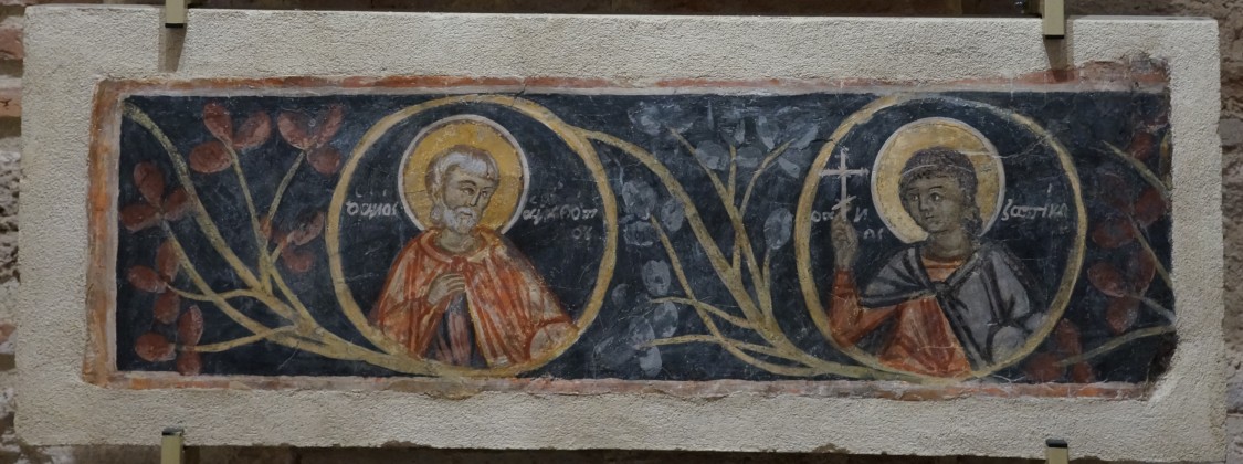 Церковь Георгия Победоносца (старая), Несебыр (Бургасская область, Болгария). интерьер и убранство, Фреска 