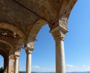 Монастырь Пантанасса, Колоннада храма.<br>, Мистрас, Пелопоннес (Πελοπόννησος), Греция