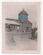 Церковь Успения Пресвятой Богородицы (старая), Фото 1942 г. с аукциона e-bay.de<br>, Хвастовичи, Хвастовичский район, Калужская область