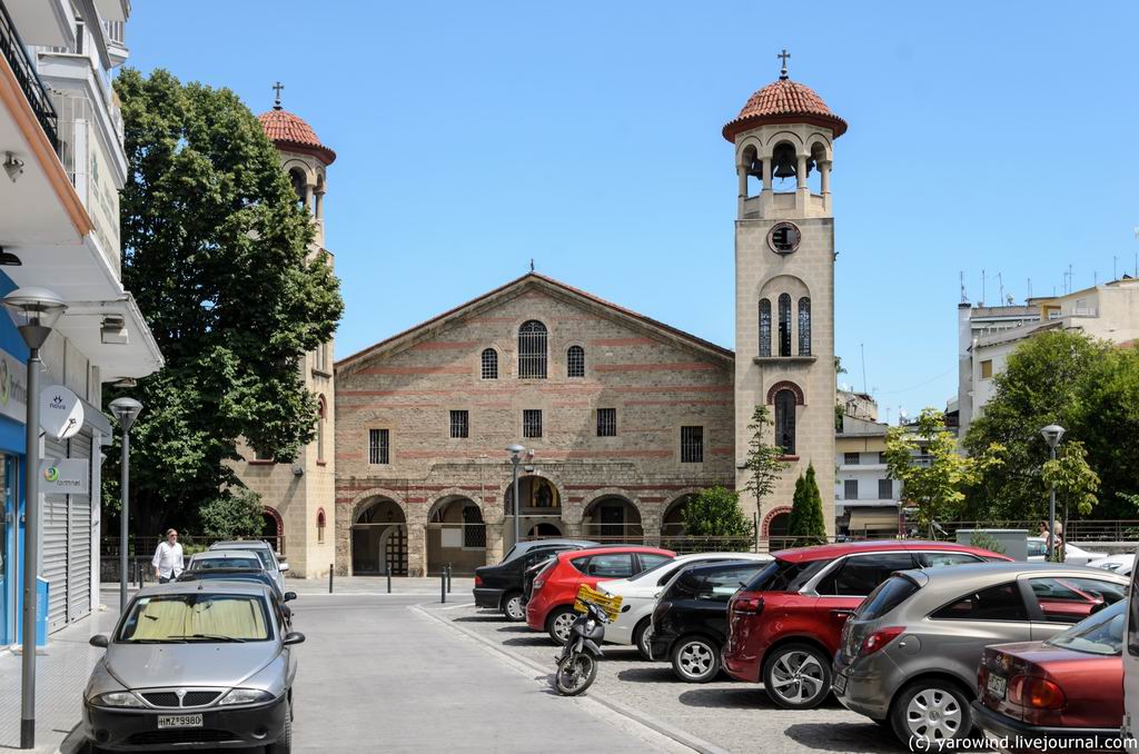 Греция, Центральная Македония, Верия (Βέροια). Церковь Антония Нового. фасады