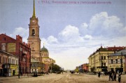 Церковь Спаса Преображения в Кузнецах, Фото из набора открыток "Тула - какой она была 100 лет назад", выпуск 1. Дата съемки 1912 г., автор неизвестен.<br>, Тула, Тула, город, Тульская область