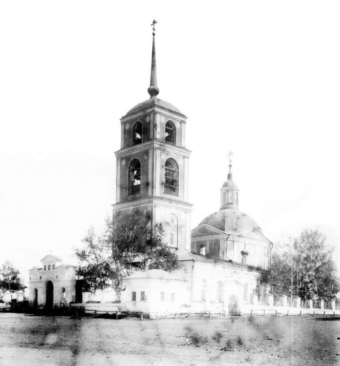Церковь Рождества Христова, Ольховка (Шадринский район и г. Шадринск, Курганская область). архивная фотография, Старинное фото из фондов Шадринского краеведческого музея им. В.П. Бирюкова
