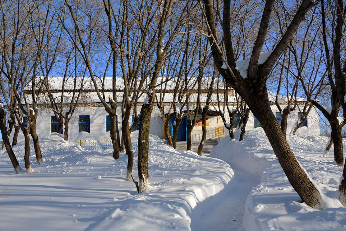 Церковь Рождества Христова, Ольховка (Шадринский район и г. Шадринск, Курганская область). фасады, Бывший храм