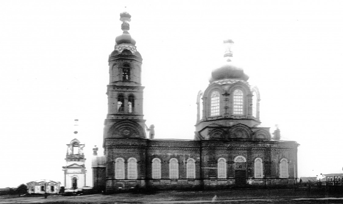 Осиновское. Церковь Владимирской иконы Божией Матери. архивная фотография, Фото Б. Лундина