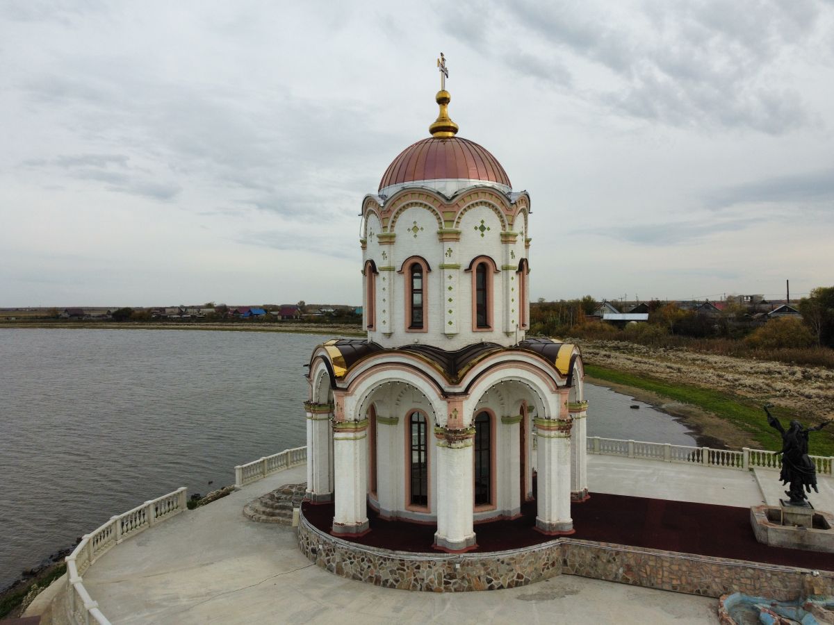 Частоозерье. Часовня Петра и Февронии. фасады, Вид с  ЮЗ