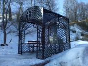 Неизвестная часовня, Сень над святым источником<br>, Глубоково (погост Иванова Гора), Серпуховский городской округ и гг. Протвино, Пущино, Московская область