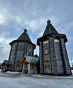 Мурманск. Троицкий Феодоритов Кольский мужской монастырь. Церковь Феодорита Кольского