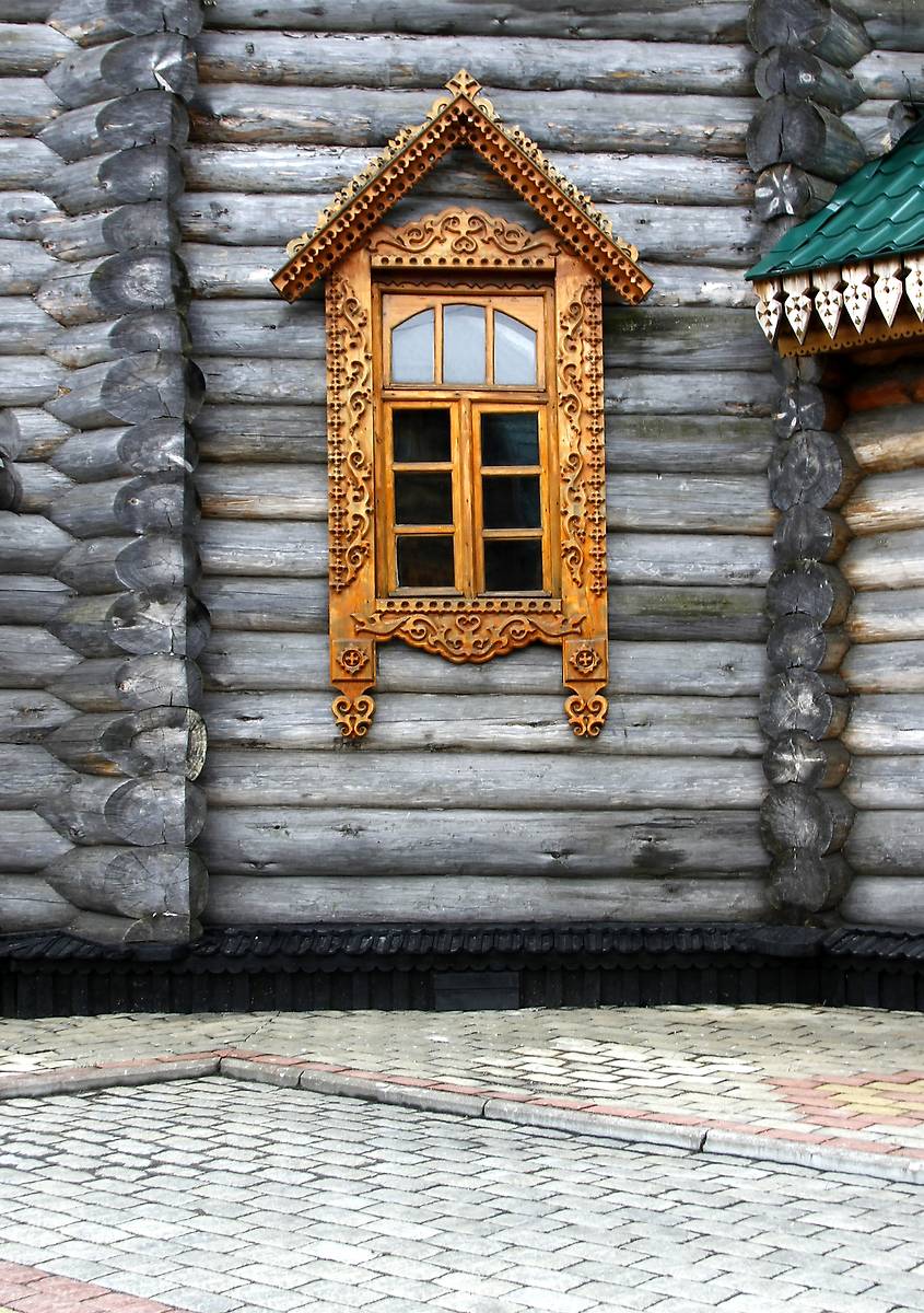 архитектурные детали. Троицкий Феодоритов Кольский мужской монастырь. Церковь Феодорита Кольского, Мурманск (Мурманск, город, Мурманская область)