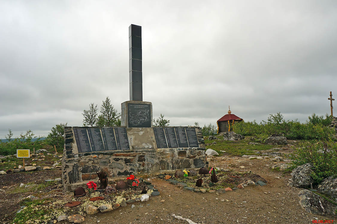 Часовня Александра Пересвета и Андрея Осляби Радонежских, Высота 206 (Печенгский район, Мурманская область). дополнительная информация