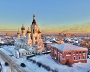 Князь-Владимирский монастырь, Храм с бывшим братским корпусом (ныне ДЮСШ)<br>, Иркутск, Иркутск, город, Иркутская область