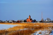 Церковь Троицы Живоначальной (новая) - Песчанотаволжанское - Шадринский район и г. Шадринск - Курганская область