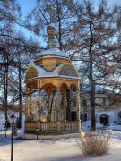 Успенский Иосифо-Волоцкий монастырь. Неизвестная часовня-сень, , Теряево, Волоколамский городской округ, Московская область