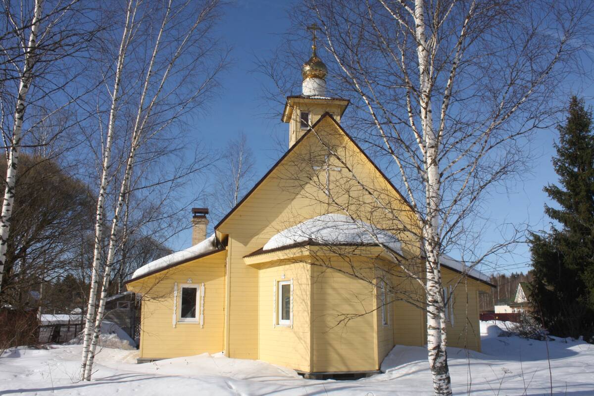 Церковь Ангелины Сербской, Чисмена (Волоколамский городской округ, Московская область). фасады