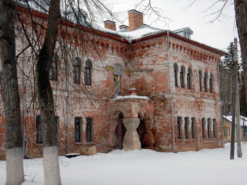 Всехсвятский скит Иосифо-Волоцкого монастыря, Теряево (Волоколамский городской округ, Московская область). архитектурные детали