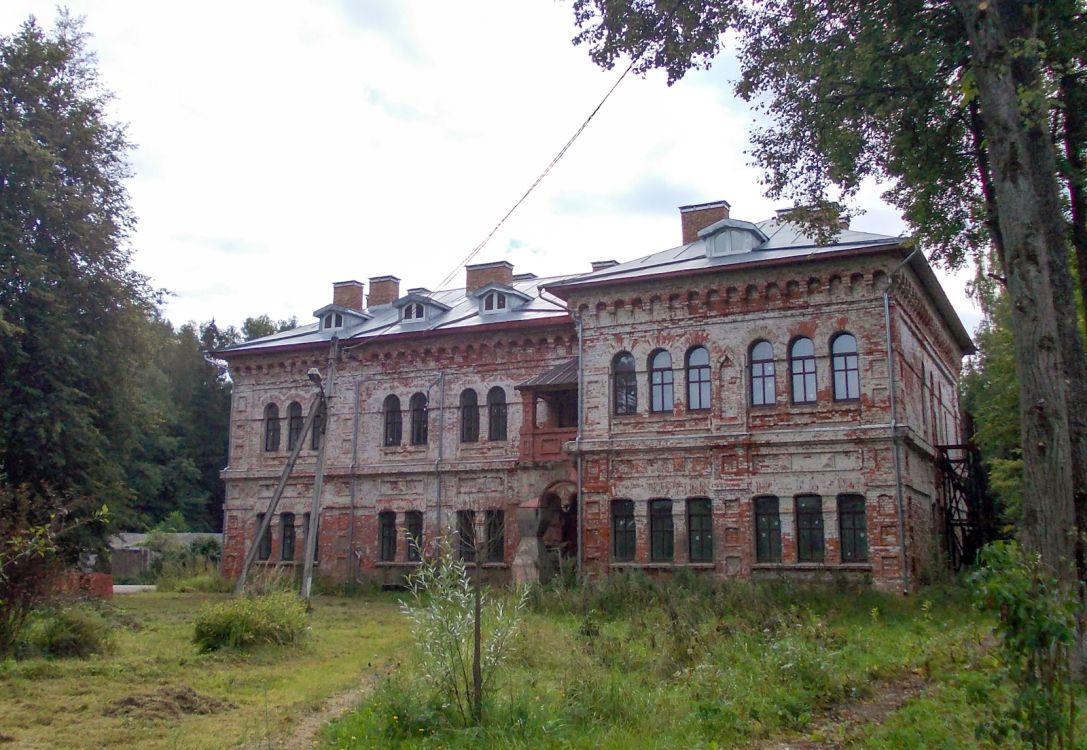 Всехсвятский скит Иосифо-Волоцкого монастыря, Теряево (Волоколамский городской округ, Московская область). фасады, Каменный корпус