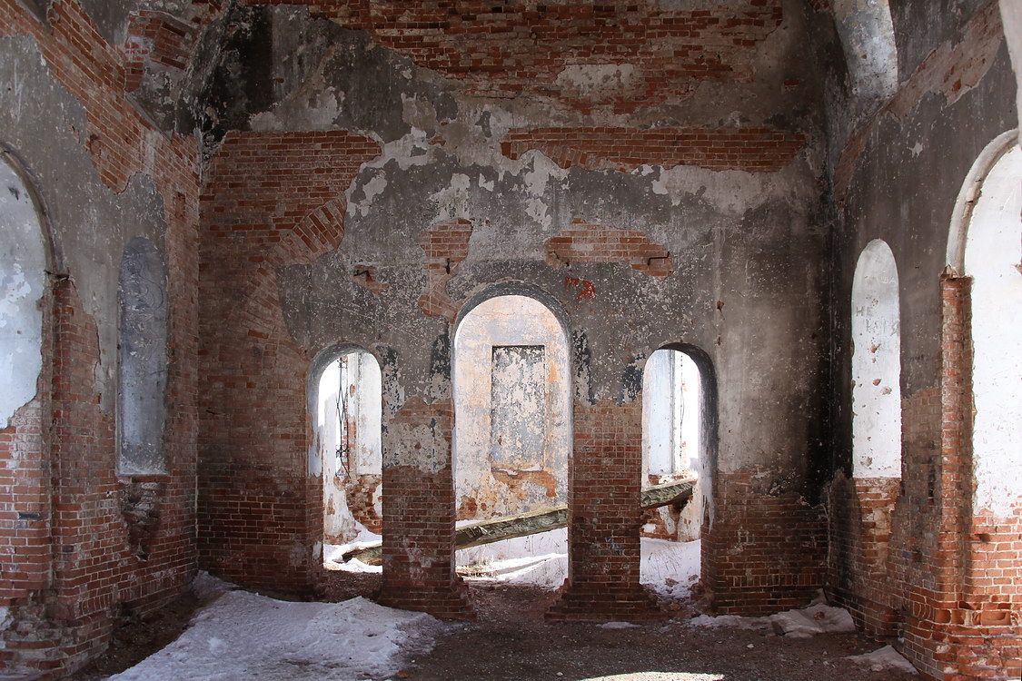 Церковь Вознесения Господня, Мыркайское (Мишкинский район, Курганская область). интерьер и убранство, Вид на алтарную часть