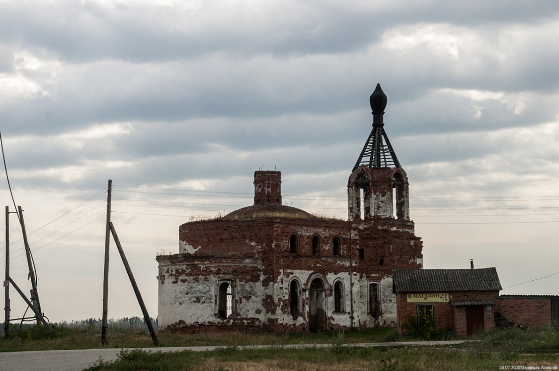 Церковь Вознесения Господня, Мыркайское (Мишкинский район, Курганская область). фасады