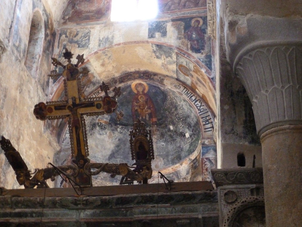 Монастырь Димитрия Солунского, Мистрас (Пелопоннес (Πελοπόννησος), Греция). интерьер и убранство