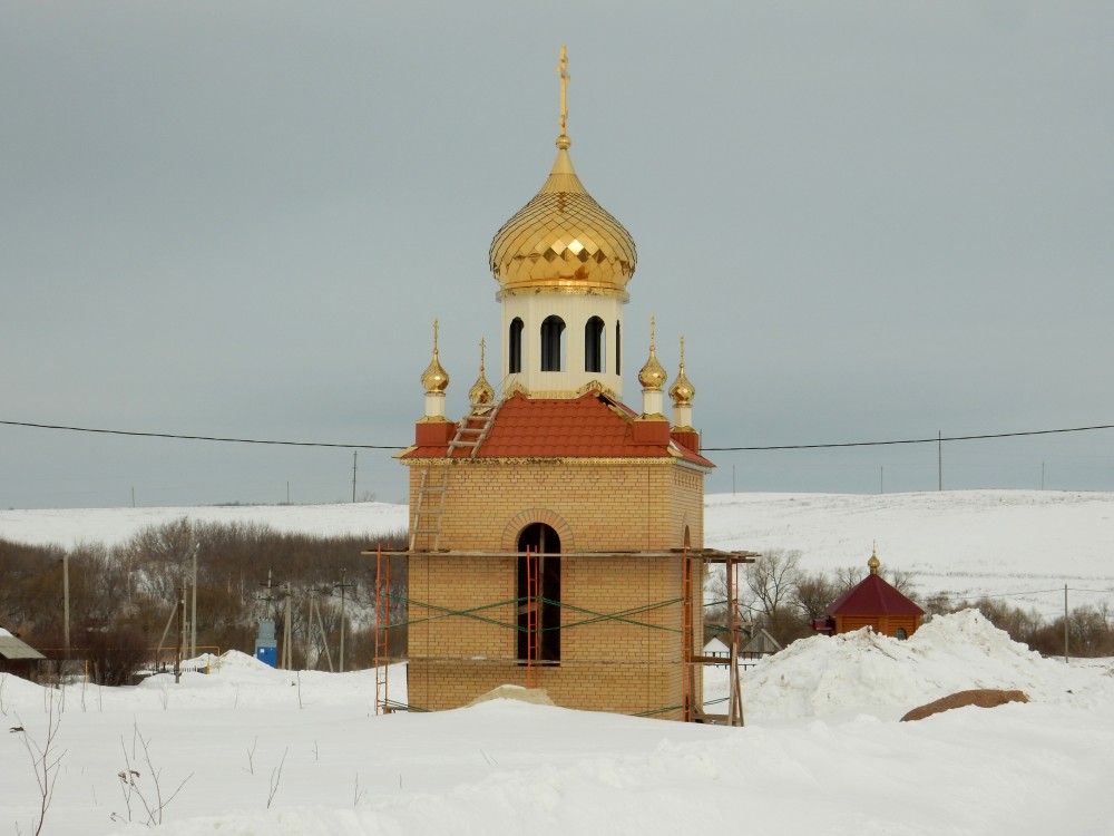 Храм-часовня Всех Святых, Сарай-Гир (Матвеевский район, Оренбургская область). общий вид в ландшафте