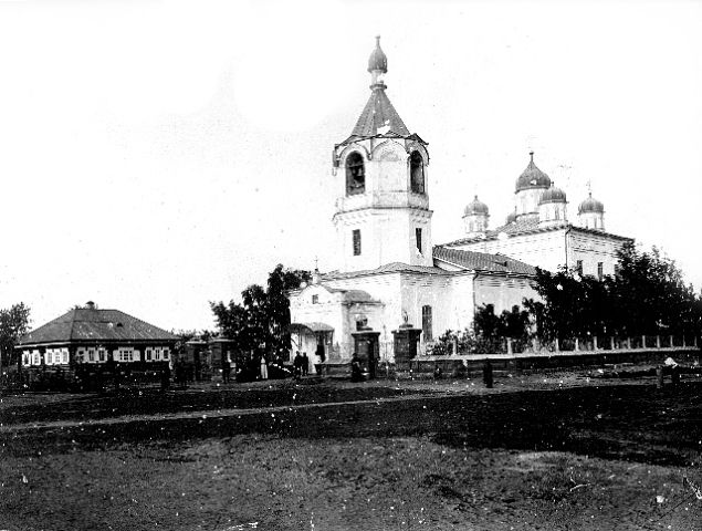 Церковь Николая Чудотворца, Сладчанка (Шатровский район, Курганская область). архивная фотография, Старое фото из частного архива