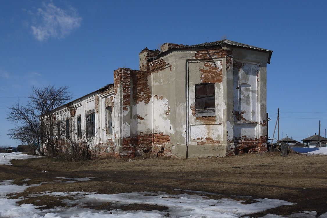 Церковь Николая Чудотворца, Сладчанка (Шатровский район, Курганская область). фасады, Вид с юго-востока