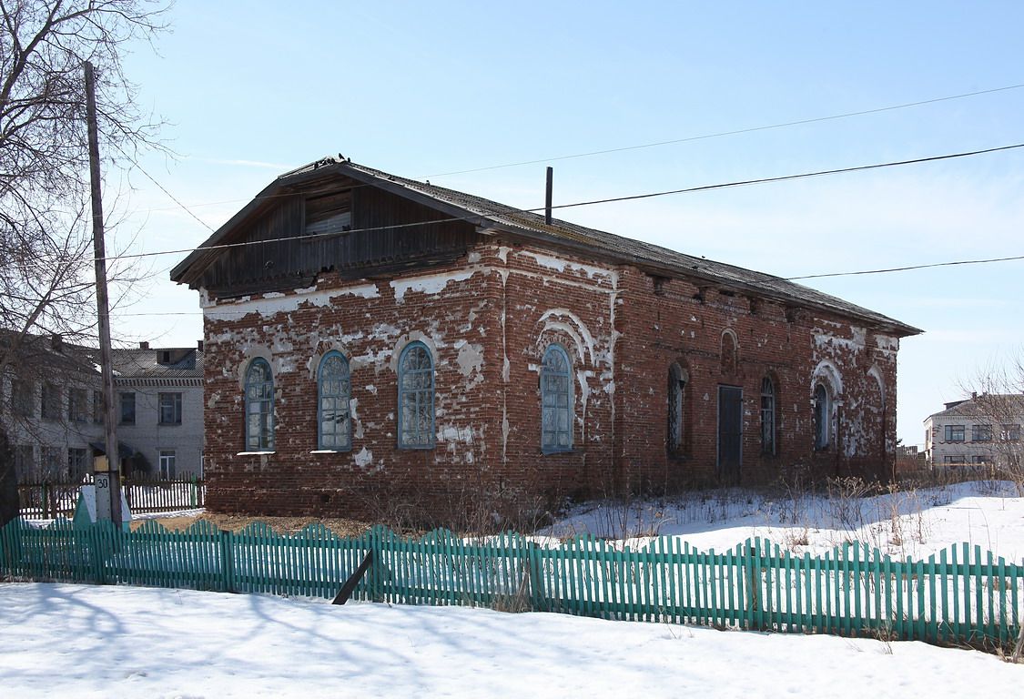Церковь Николая Чудотворца и Екатерины, Терсюкское (Шатровский район, Курганская область). фасады, Вид с северо-востока