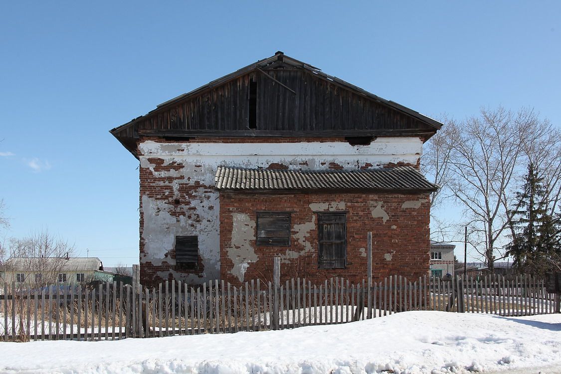 Церковь Николая Чудотворца и Екатерины, Терсюкское (Шатровский район, Курганская область). фасады, Западный фасад