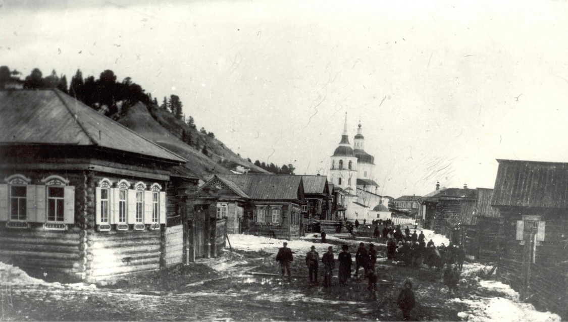 Церковь Покрова Пресвятой Богородицы в Самарове (старая), Ханты-Мансийск (Ханты-Мансийский район и г. Ханты-Мансийск, Ханты-Мансийский автономный округ). архивная фотография, Старое фото