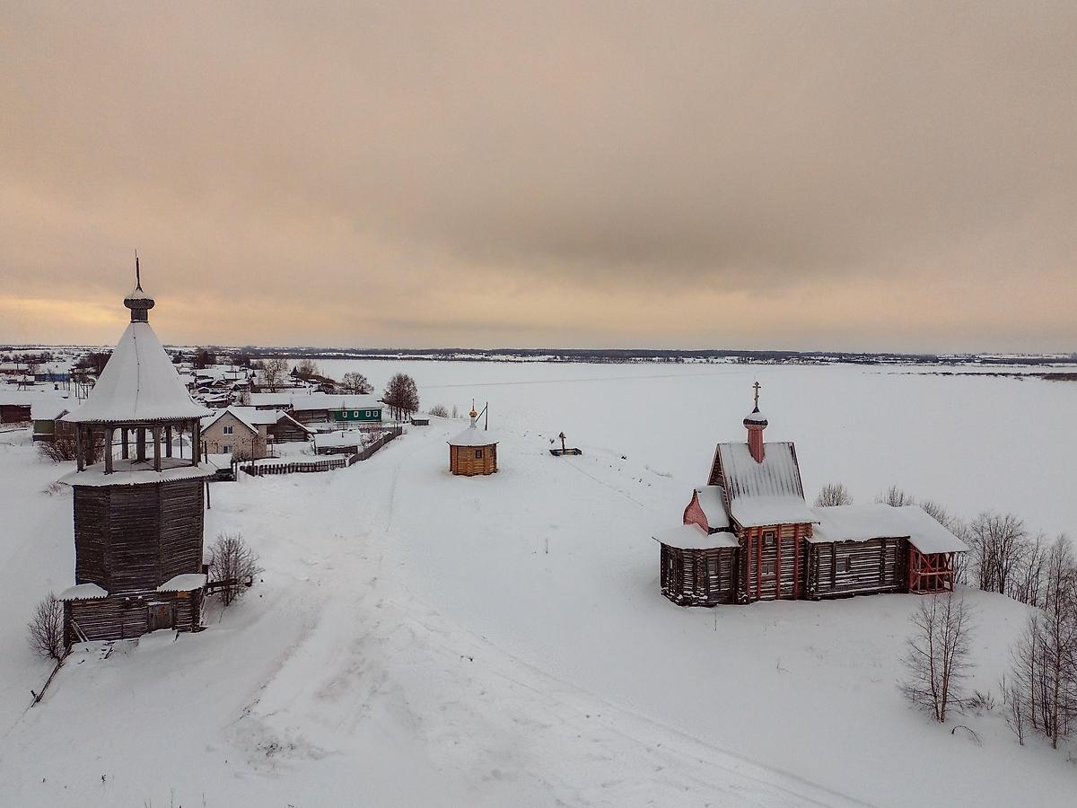 дополнительная информация. Храмовый комплекс Ильинско-Чухчеремского погоста, Тарасово (Чухчерьма) (Холмогорский район, Архангельская область)