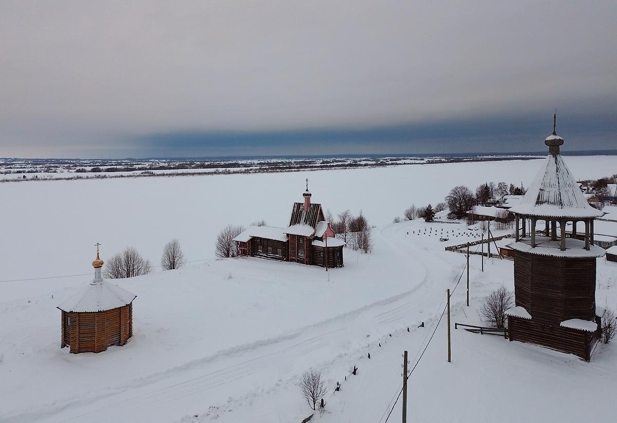 дополнительная информация. Храмовый комплекс Ильинско-Чухчеремского погоста, Тарасово (Чухчерьма) (Холмогорский район, Архангельская область)