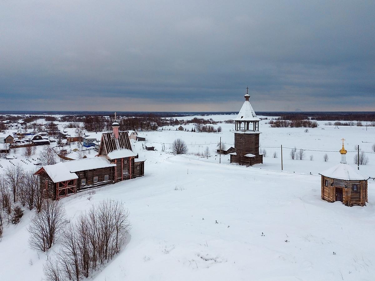 дополнительная информация. Храмовый комплекс Ильинско-Чухчеремского погоста, Тарасово (Чухчерьма) (Холмогорский район, Архангельская область)