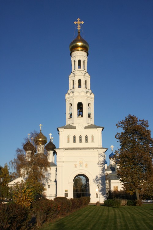 Колокольня храмового комплекса (новая), Завидово (Конаковский район, Тверская область). фасады
