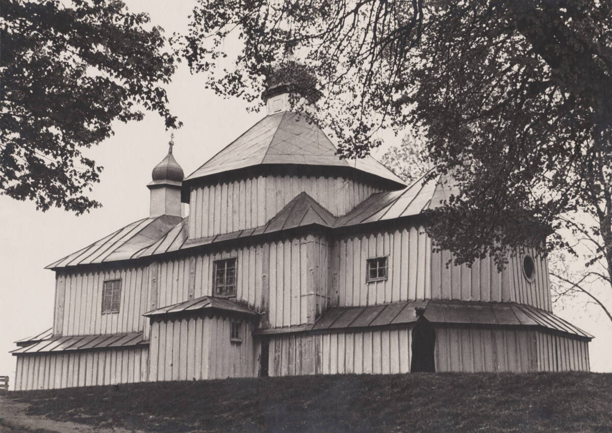 Церковь Космы и Дамиана, Розваж (Острожский район, Украина, Ровненская область). архивная фотография, Фото первой трети ХХ века