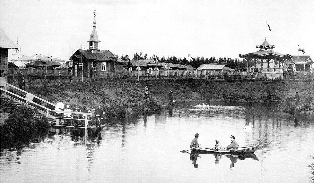 Неизвестная часовня, Чита (Чита, город, Забайкальский край). архивная фотография, Фото из книги 