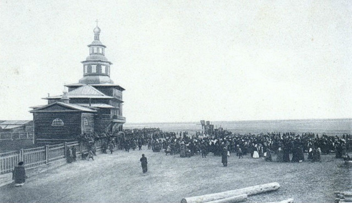 Якутск. Церковь Илии Пророка. архивная фотография, Дореволюционное фото