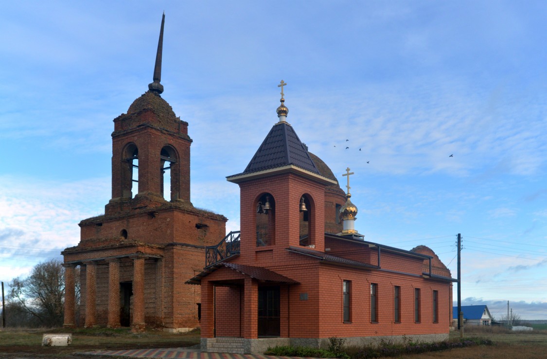 Верхняя Колыбелька. Церковь Рождества Христова. фасады