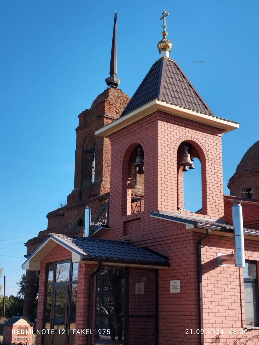 Церковь Рождества Христова (новая), Верхняя Колыбелька (Хлевенский район, Липецкая область). архитектурные детали