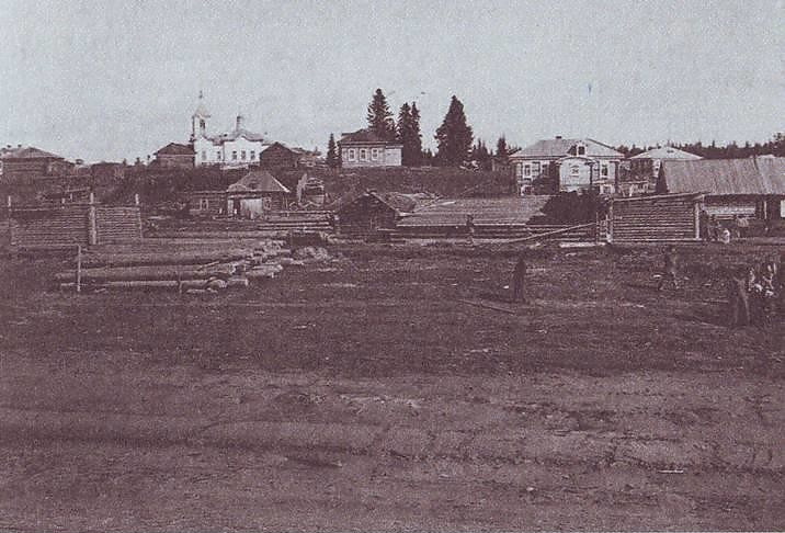 Церковь Рождества Христова, Сартынья (Берёзовский район, Ханты-Мансийский автономный округ). архивная фотография, Фото начала ХХ века из фонда Библиотеки Русского Императорского Географического Общества