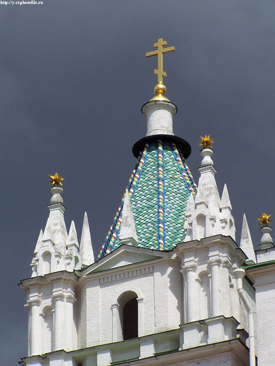 Тверской. Кремль. Собор Николая Чудотворца (Николы Гостунского) в Успенской звоннице. архитектурные детали