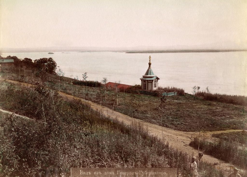 Часовня Марии Магдалины, Хабаровск (Хабаровск, город, Хабаровский край). архивная фотография, Фото 1900-ых годов. Автор В. Солдатов