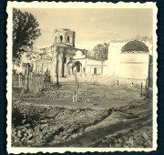 Церковь Успения Пресвятой Богородицы, Фото 1941 г. с аукциона e-bay.de<br>, Старая Русса, Старорусский район, Новгородская область