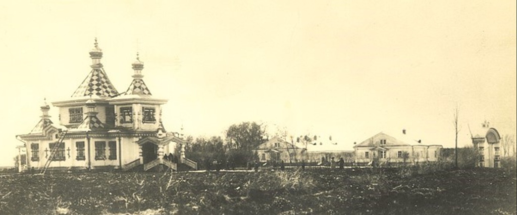 Иссык-Кульский Троицкий монастырь, Ак-Булун (Светлый Мыс) (Кыргызстан, Прочие страны). архитектурные детали, Свято-Троицкий Иссык-Кульский мужской монастырь