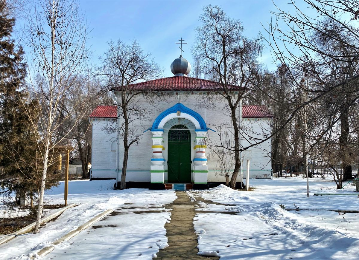 Покровка. Церковь Покрова Пресвятой Богородицы. фасады, Вид с запада