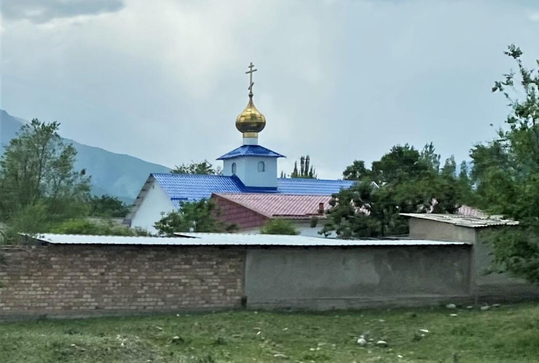 Церковь Димитрия Солунского, Сосновка (Кыргызстан, Прочие страны). дополнительная информация, Вид с севера