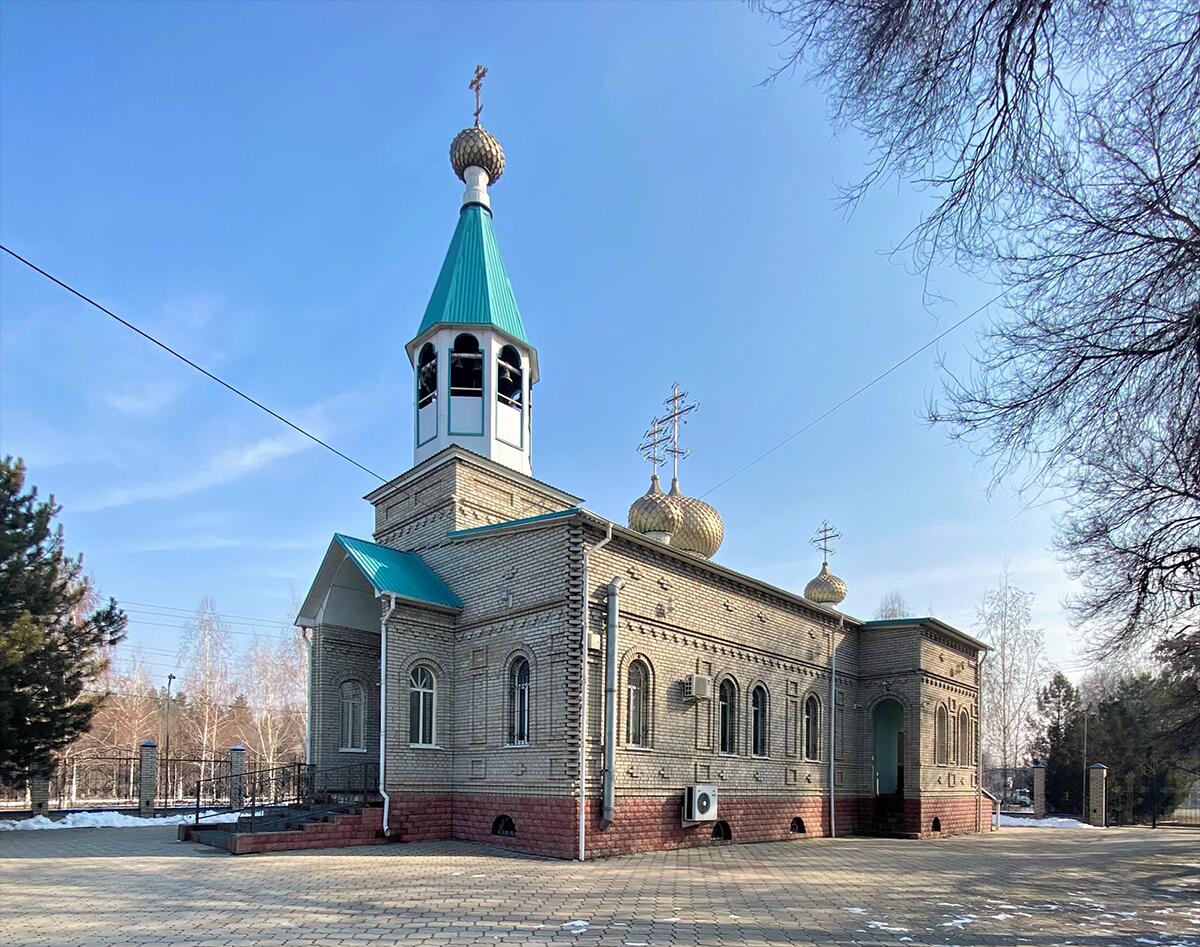 Церковь Рождества Пресвятой Богородицы, Ленинское (Кыргызстан, Прочие страны). фасады, Вид с запада