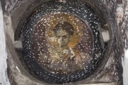 Церковь Богородицы, малый купол - Христос Иммануил<br>, Призрен, АК Косово и Метохия, Призренский округ, Сербия
