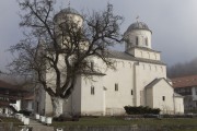 Милешевский Вознесенский монастырь. Церковь Вознесения Господня, южный фасад<br>, Милешево, Златиборский округ, Сербия